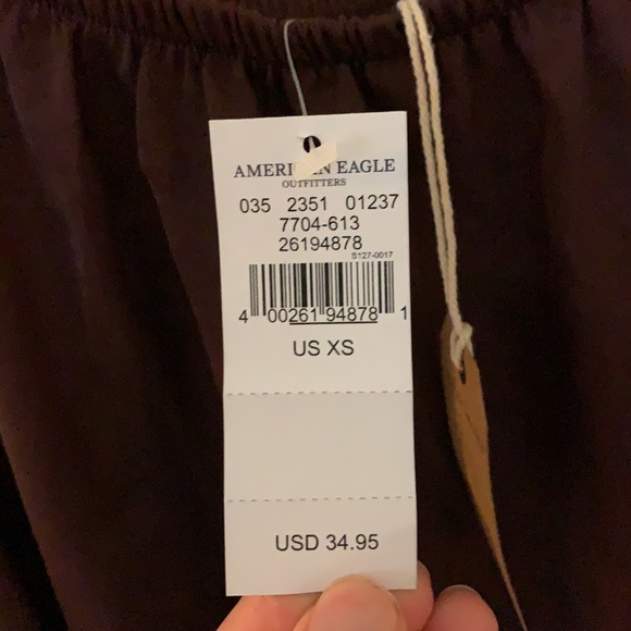 Satiny Off-Shoulder Top - Picture 3 of 3